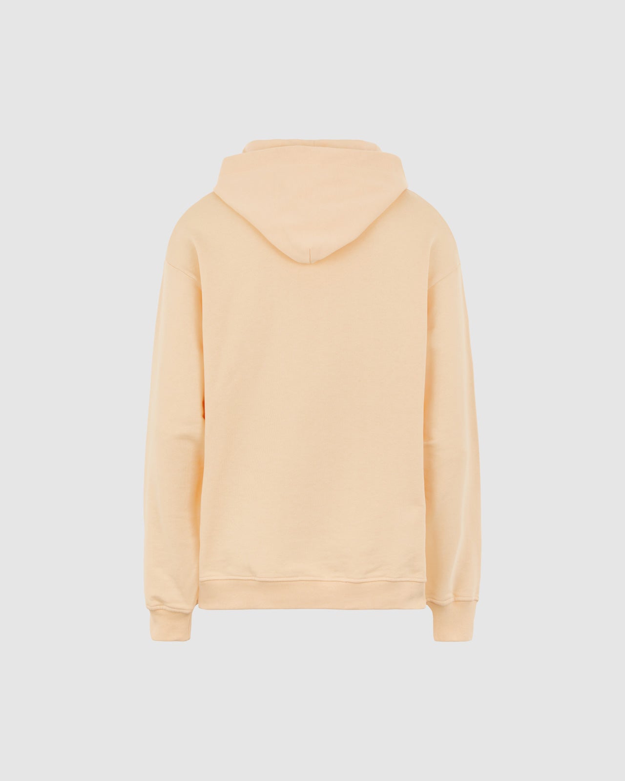 PEACH HOODIE WITH PEACH EMBROIDERED LOGO