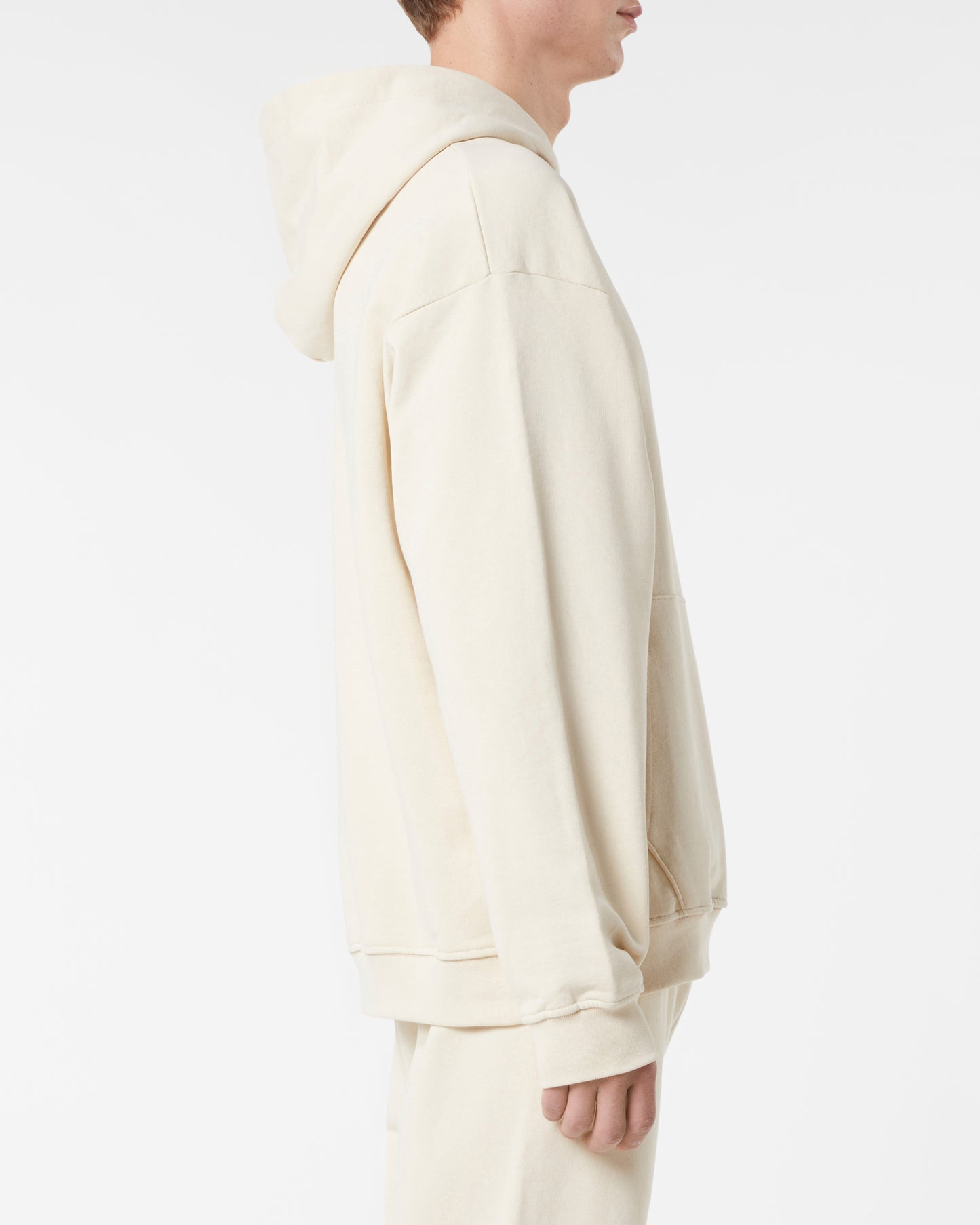 SAND HOODIE WITH SAND EMBROIDERED LOGO