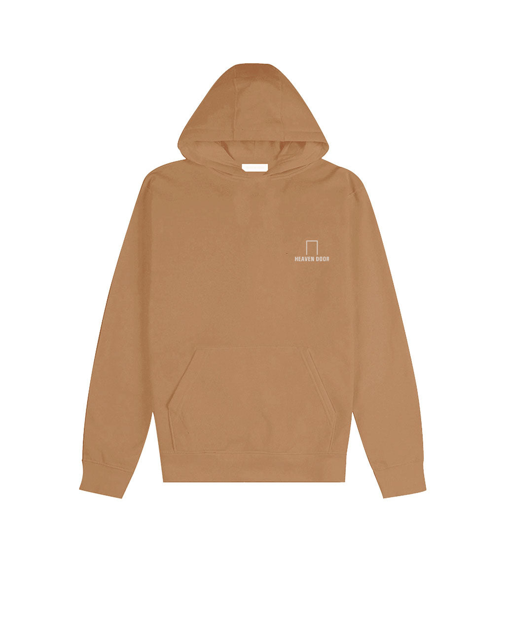 TERRACOTTA HOODIE WITH EMBROIDERED LOGO