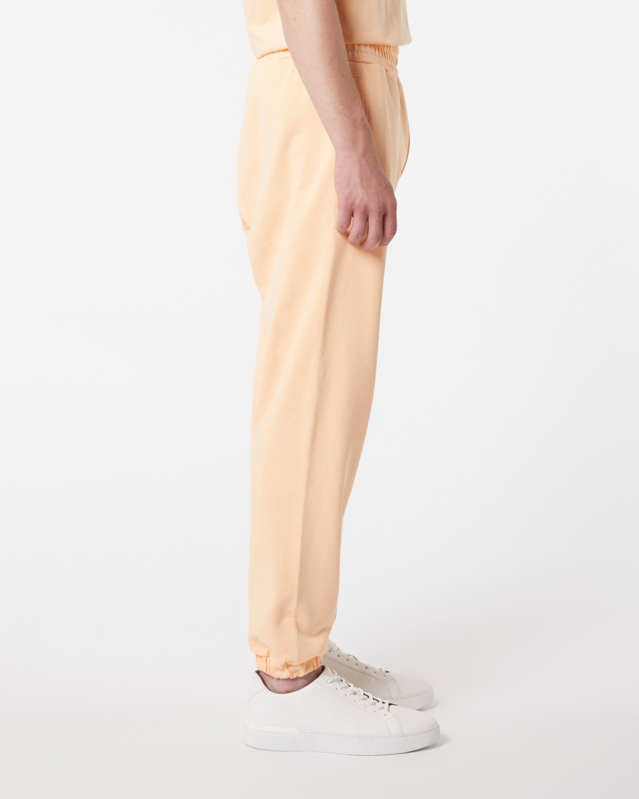 PEACH PANTS WITH PEACH EMBROIDERED LOGO