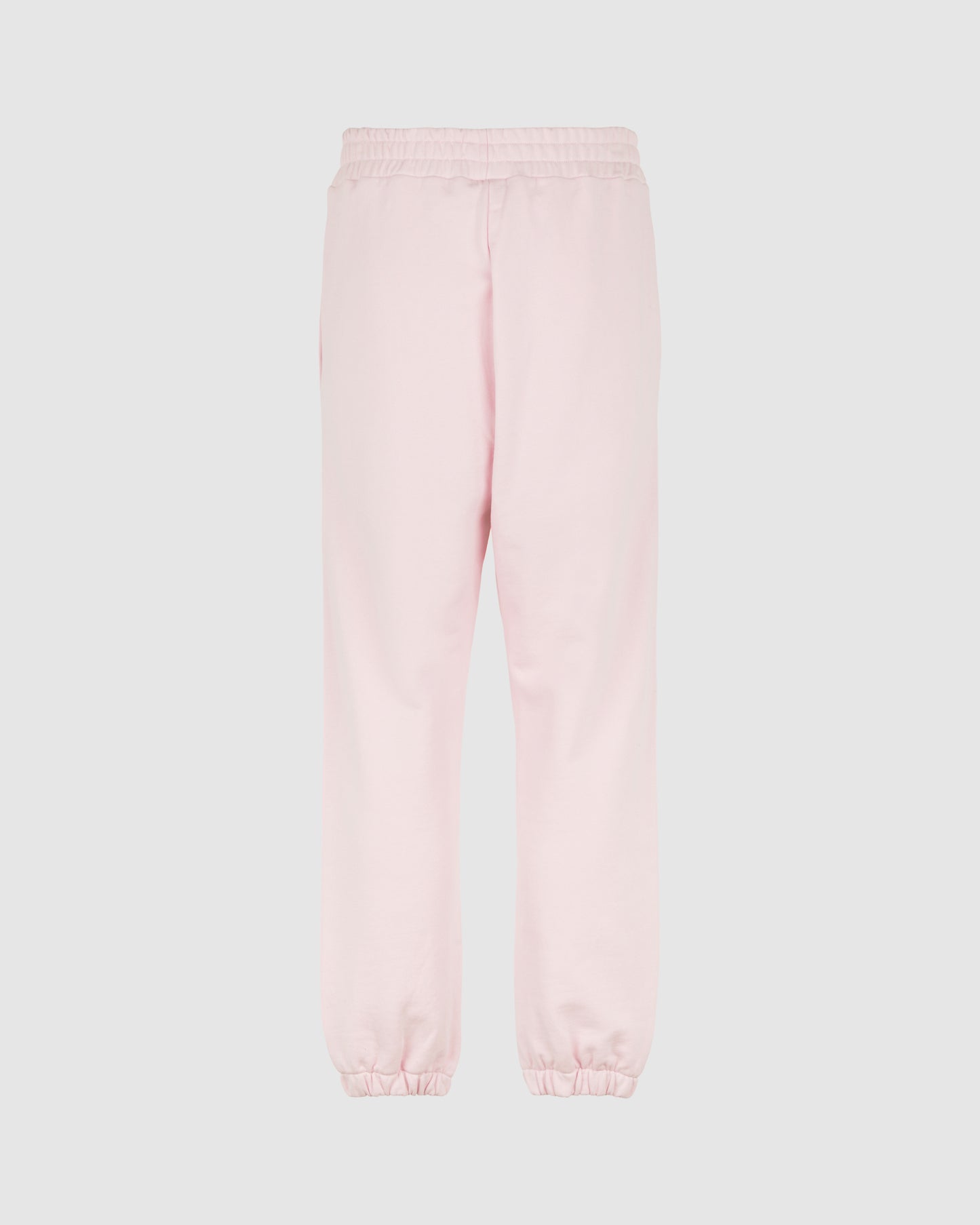 PINK PANTS WITH PINK EMBROIDERED LOGO