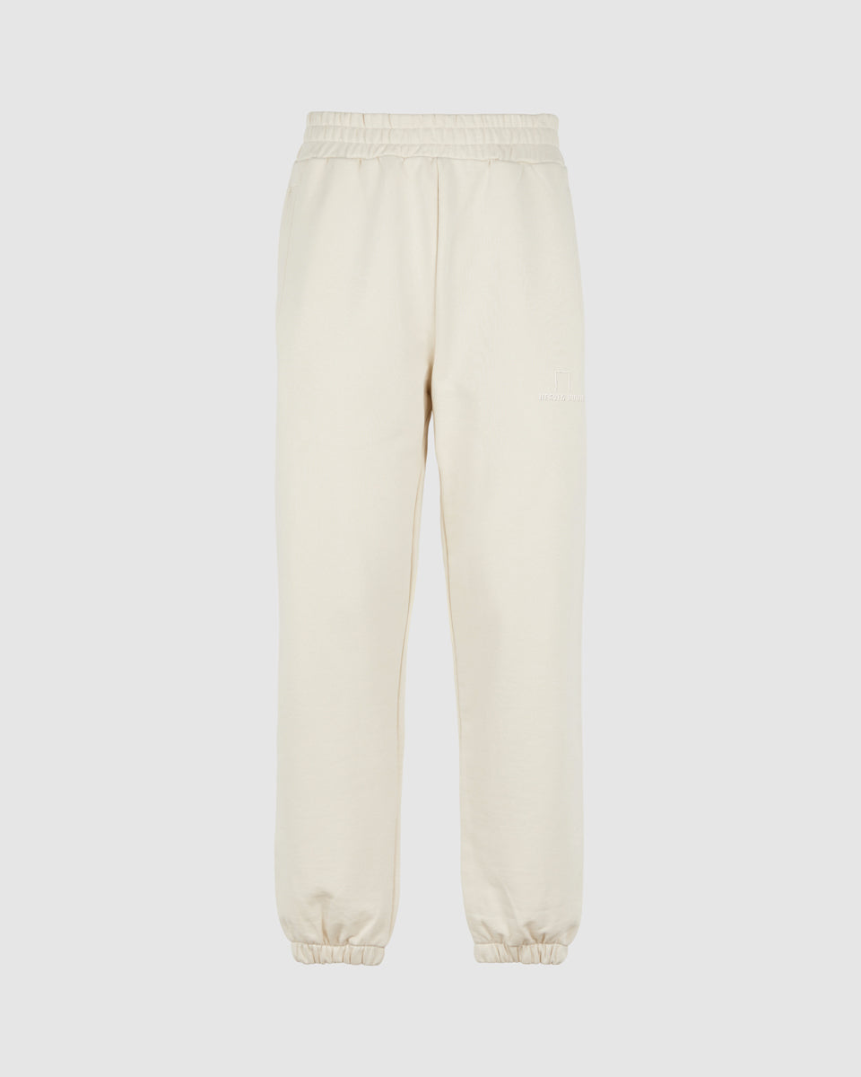 SAND PANTS WHIT SAND EMBROIDERED LOGO