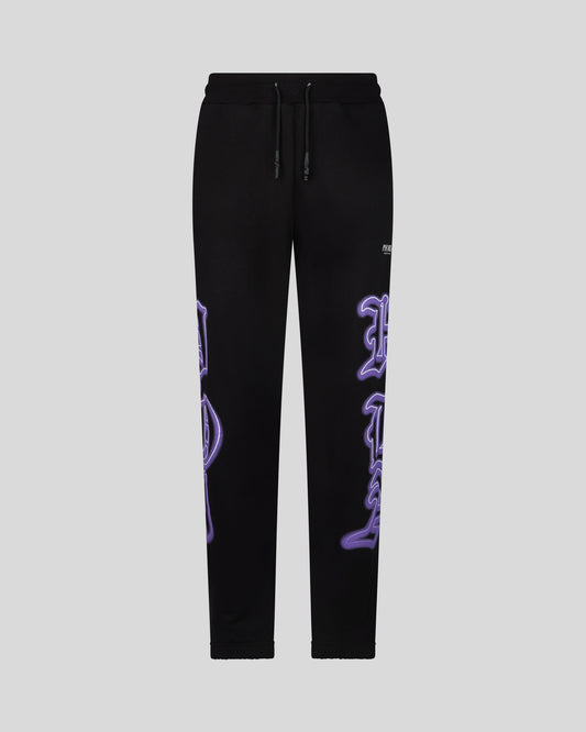 BLACK PANT WITH GOTHIC SK PRINT