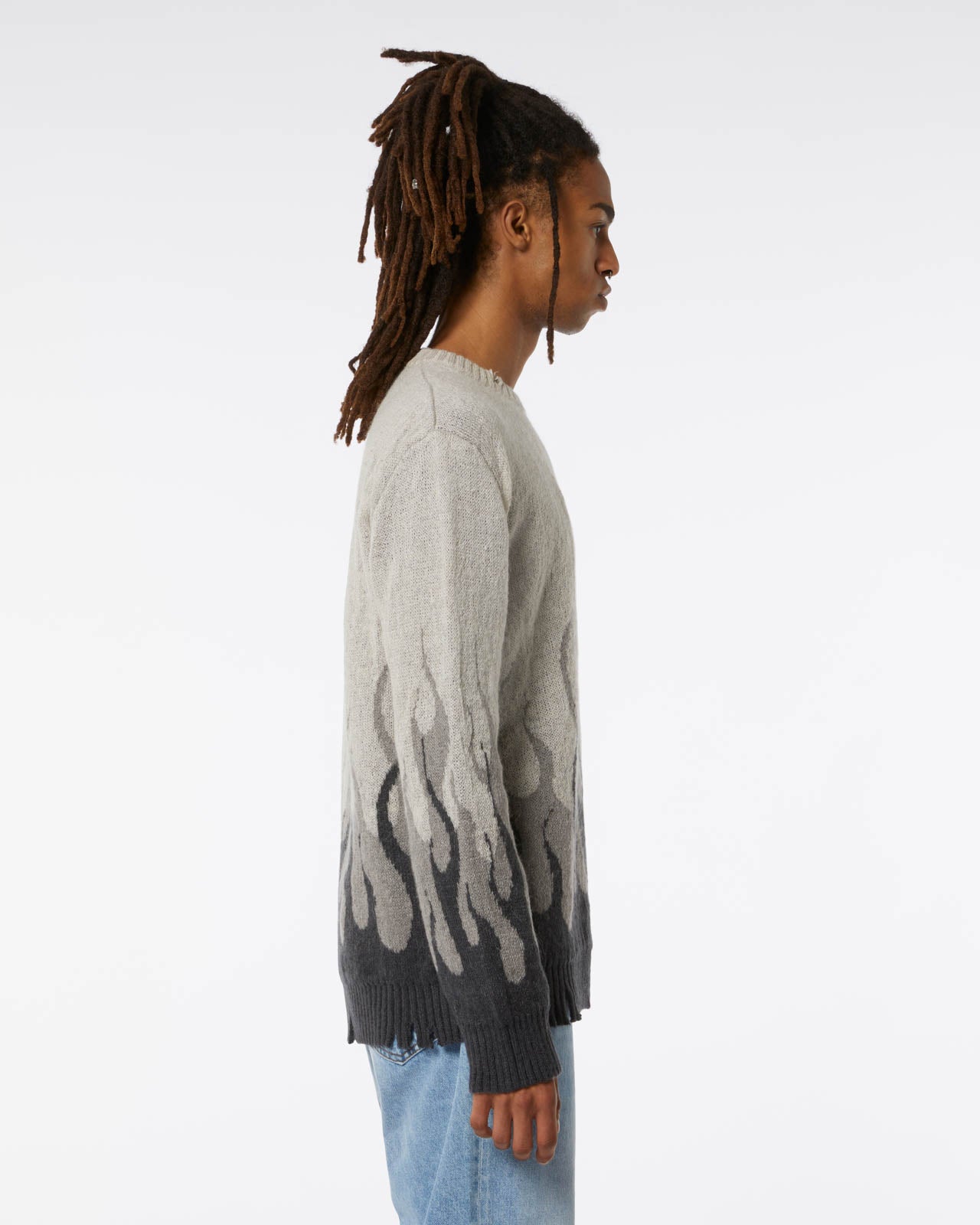 LONDON FOG JUMPER WITH DOUBLE FLAMES